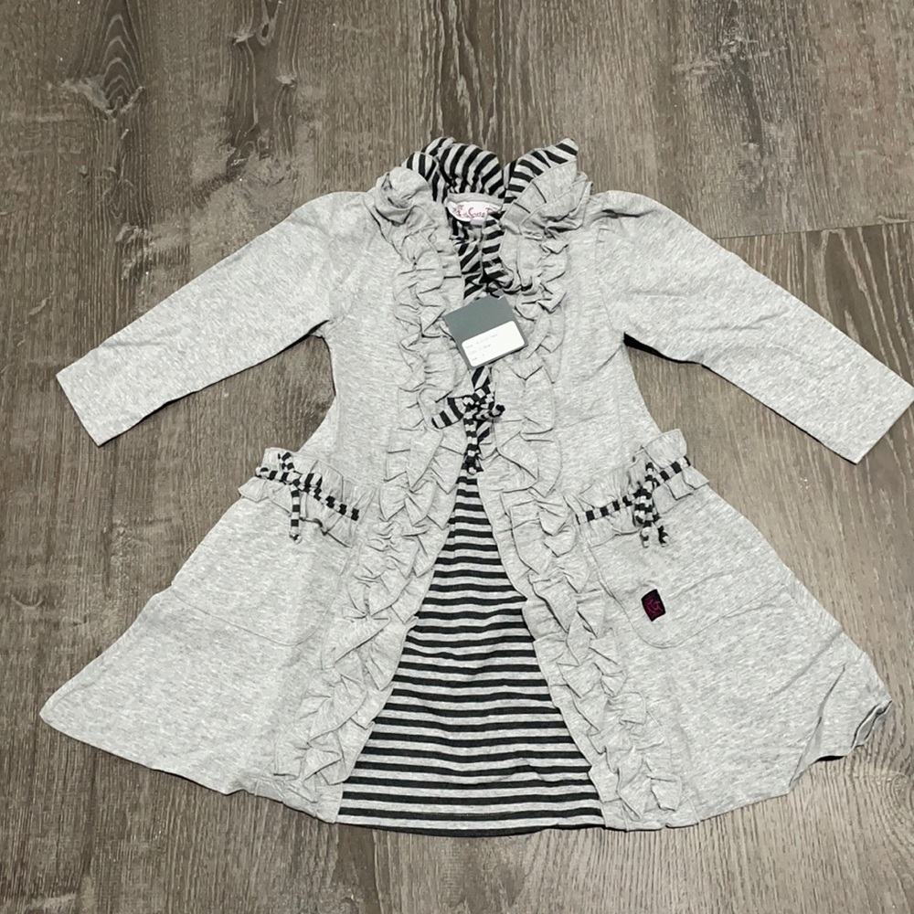 Kidcuteture Silver Unworn Nelly Dress